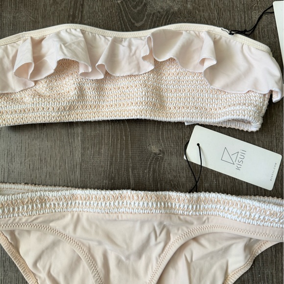 KISUII***Pink/White Bikini Set***Small $358 - Picture 3 of 5
